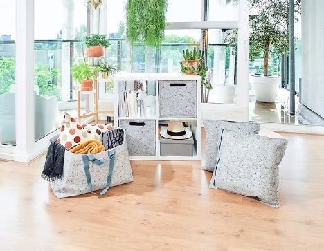 IKEA TILLVERKA: collectie van gerecycled vilt